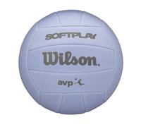 Wilson AVP Soft Play - Balón de Voleibol, tamaño Oficial, Color Morado