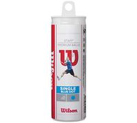Wilson Ball Tube, Staff Pelota De Squash 3 Unidades En El Paquete Unisex Azul Negro Adulto, Balls