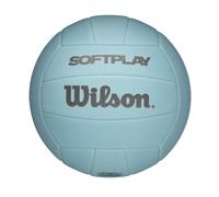 Wilson Ballon de Volleyball Soft Play - Taille Officielle Blue, Wilson Soft Play