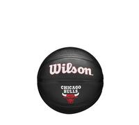 Wilson Balón Baloncesto Mini NBA Team Tribute Chicago Bulls, Talla 3 | Pelota de baloncesto mini, cubierta Performance para todas las superficies, transporte fácil, Chicago Bulls