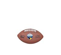 Wilson Balón de Fútbol Americano Mini Réplica NFL Germany Games, con Tacto Suave, Agarre Fácil y Acabado Premium, Color: Marrón, Tamaño Mini
