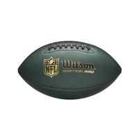 Wilson Balón de Fútbol Americano NFL Ignition Pro Eco, Hecho de Cuero Compuesto con Tecnología Pressure Lock, Cordones Más Anchos, Color Verde, Tamaño Oficial
