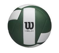 Wilson Balón de Voleibol Helix Game, Diseñado para Alto Rendimiento, Proporciona Agarre Avanzado y Control Optimizado, Fabricado con Microfibra Premium, Color: Verde/Blanco, Tamaño Oficial