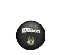 Pelota de baloncesto wilson nba team tribute mini negro mil bucks 3