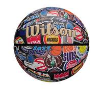 Wilson Balón de baloncesto NBA All Team Retro Doble profundidad Tacto puro Tamaño 7