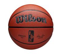 Wilson Balón de baloncesto NBA Authentic City – Tecnología Ever Bounce y Pure Feel – Marrón Talla 7