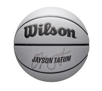 Wilson Balón NBA Player Icon UV, Diseño Tatum, con Protección UV y Textura Pure Feel, Proporciona Recubrimiento de Agarre Verdadero y Rebote Confiable, Color: Gris, Talla: 7