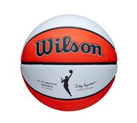 Wilson Balón de baloncesto WNBA Authentic Outdoor – Duradero, tracción y precisión – Naranja Talla 5