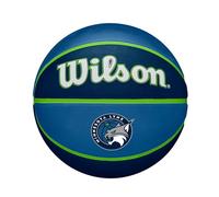 Wilson Balón WNBA Team Tribute, Fabricado con Canales de Precisión para Agarre Excepcional, Superficie Adaptable, Representa a Tu Equipo, Equipo: Minnesota Lynx, Color: Azul Real, Talla: 6