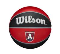Wilson Balón WNBA Team Tribute, Fabricado con Canales de Precisión para Agarre Excepcional, Superficie Adaptable, Representa a Tu Equipo, Equipo: Atlanta Dream, Color: Azul Real, Talla: 6