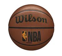 Wilson Balones para Baloncesto en Interiores y Exteriores NBA Forge Series, Forge Plus, marrón, tamaño 5-27.5 Pulgadas