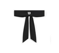 Wilson Banda de Absorción con Nudo, para un Rendimiento Intenso y Control del Sudor, Ajuste Regulable y Longitud Extendida, Color: Negro, Talla: Talla Única