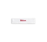 Cinta de pelo de tenis wilson terry logo headband blanco/rojo Talla única