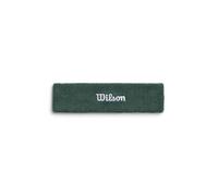 Wilson Banda de Absorción Terry Logo, con Tecnología de Absorción de la Humedad, Resistente al Sudor, Hecha de Tejido de Secado Rápido, Color: Verde, Talla: Talla Única