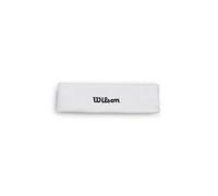 Wilson Banda de Absorción Terry Logo, Con Tecnología de Absorción de la Humedad, Resistente al Sudor, Hecha de Tejido de Secado Rápido, Color: Blanco, Talla: Talla Única
