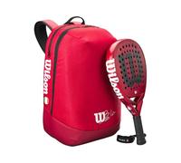 Wilson Bela Pro V2.5 Le Ita Encordado: No 370G Pala De Pádel Pala De Pádel Rojo -