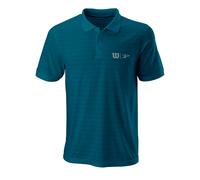 Wilson Bela Stripe Ii Polo Hombres Azul - S S