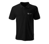 Wilson Bela Stripe Ii Polo Hombres Negro