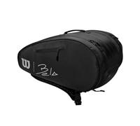 Wilson Bela Super Tour Bag Padel Raquetero, Adultos Unisex, Black/ (Negro), Talla Única