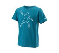 Wilson Bela Tech Ii Camiseta De Manga Corta Chicos Azul - M M