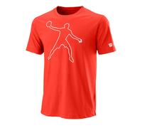 Wilson Bela Tech Ii Camiseta De Manga Corta Hombres Naranja