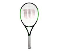 Wilson Blade Elite 105 - Raqueta de tenis para adultos (disponible en tamaños de agarre 1 a 4) (agarre 2 (4 1/4 pulgadas), negro, verde, blanco