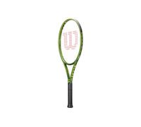 Wilson Raqueta de Tenis Blade Feel 103, con Patrón de Encordado Denso, Sensación Sólida en el Contacto, Amigable con el Brazo, Color Verde, Tamaño de Grip 2