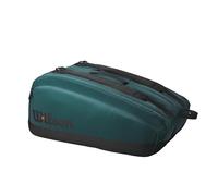 WILSON Blade V9 Super Tour - Bolsa para Raquetas de Tenis, Capacidad para hasta 15 Raquetas, Color Verde y Negro, Verde y Negro, Holds up to 15 Rackets, Bolsa para Raquetas