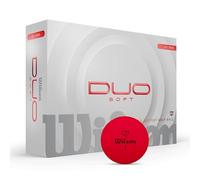Wilson, Bolas de Golf Duo Soft, Rojo