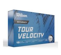 Wilson Tour Velocity Pelota de Golf, Unisex-Adult, Blanco/Azul, No Size