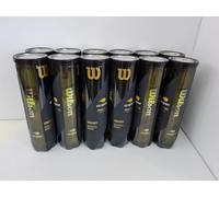 Wilson Open, Pelotas De Tenis 2 Tubos Con 4 Cada Uno Para Superficies Duras Unisex Adulto, Amarillo, Única