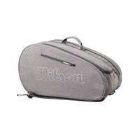 Wilson Bolsa de pádel Team, hasta 4 Palas, Gris