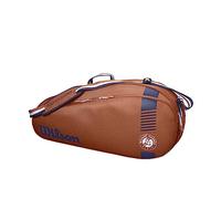 Wilson Bolsa de Tenis Roland Garros Team, Capacidad para hasta 6 Raquetas de Tenis, para Hombre y Mujer