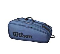 Wilson Bolsa de tenis Ultra v4Tour, Capacidad para hasta 12 raquetas de tenis, Para hombre y mujer