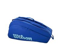 Wilson Ultra V5 Tour - Bolsa para Raquetas de Tenis (Capacidad para 12 Raquetas), Color Azul