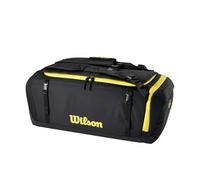 Wilson OPTX - Bolsa de Lona para Voleibol, Color Negro y Amarillo