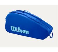 Wilson Ultra V5 Tour - Bolsa para Raquetas de Tenis, Color Azul, con Capacidad para hasta 6 Raquetas