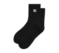 Wilson Calcetines Quarter Top, Black, S Unisex Adulto