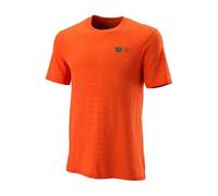 Wilson Bela Seamless Iii Camiseta De Manga Corta Hombres Naranja - Xxl XXL