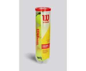 Wilson Champ XD - Amarillo - Bote 4 Pelotas Tenis talla UNICA