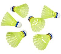 Wilson Championship Volantes de bádminton, Velocidad 78, Plástico/Corcho Natural, WRT6040YE78, Championship, Amarillo, Tubo de 3 Unidades