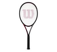 Wilson Clash 100 V3 Strung - Raqueta de tenis para adultos, tamaño de agarre 4-4 1/2 pulgadas, encordada con sensación 16 natural a tensión de rango medio