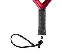 Wilson Correa para Pala de Pádel, Double Braid Cinch Zipcord, Trenzado Doble, Intercambiable, Negro