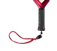 Wilson Correa para Pala de Pádel, Double Braid Cinch Zipcord, Trenzado Doble, Intercambiable, Rojo