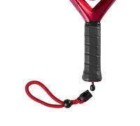 Wilson Correa para Raquetas de pádel, Solid Braid Zipcord, Intercambiable, Rojo