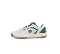 Wilson Courtglide Men's Tennis Shoe, Zapatilla de Tenis Hombre, White/Sycamore / Gum1a, 42 2/3 EU Ancho