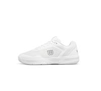 Wilson Courtglide Women's Tennis Shoe, Zapatilla de Tenis Mujer, White/White/Silver, 42 EU