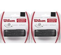 Wilson Cushion Aire - Recambio de Grip, Color Negro, Talla NS (Paquete de 2)
