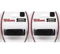 Wilson Cushion Pro Repl Grip Empuñadura Base, 1 Unidades, Unisex, Negro, Única (Paquete de 2)