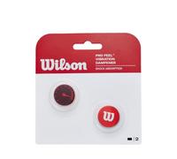 Wilson Defyer Pro Feel Amortiguadores de Tenis, Rojo | Pack de dos amortiguadores de tenis con reducción de golpes y vibraciones para mayor confort
